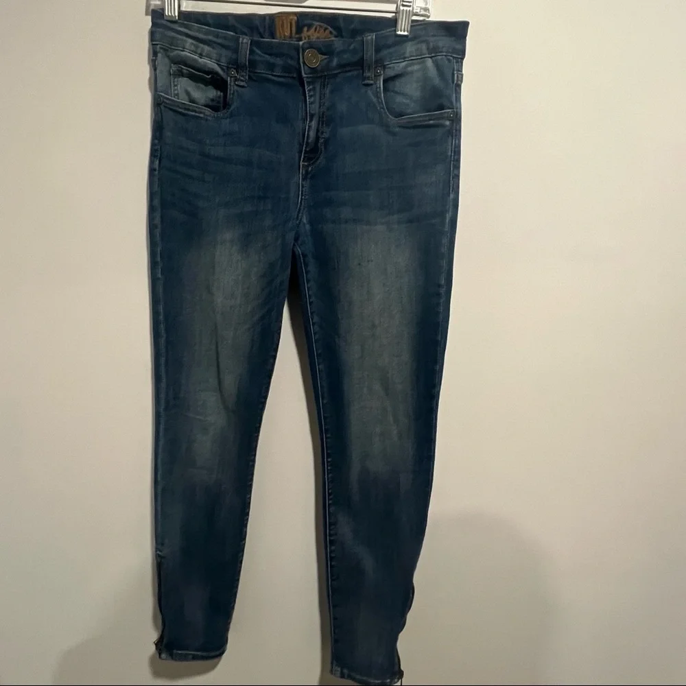 KUT FROM THE KLOTH Zip Cuff Ankle Skinny Jeans - Picture 2 of 10